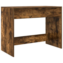 Bureau met Lade Gerookt eiken 100 x 50 x 78 cm Bewerkt hout