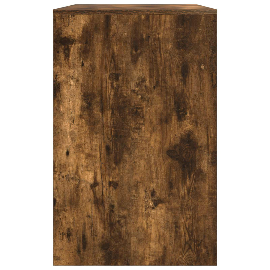 Bureau met Lade Gerookt eiken 100 x 50 x 78 cm Bewerkt hout