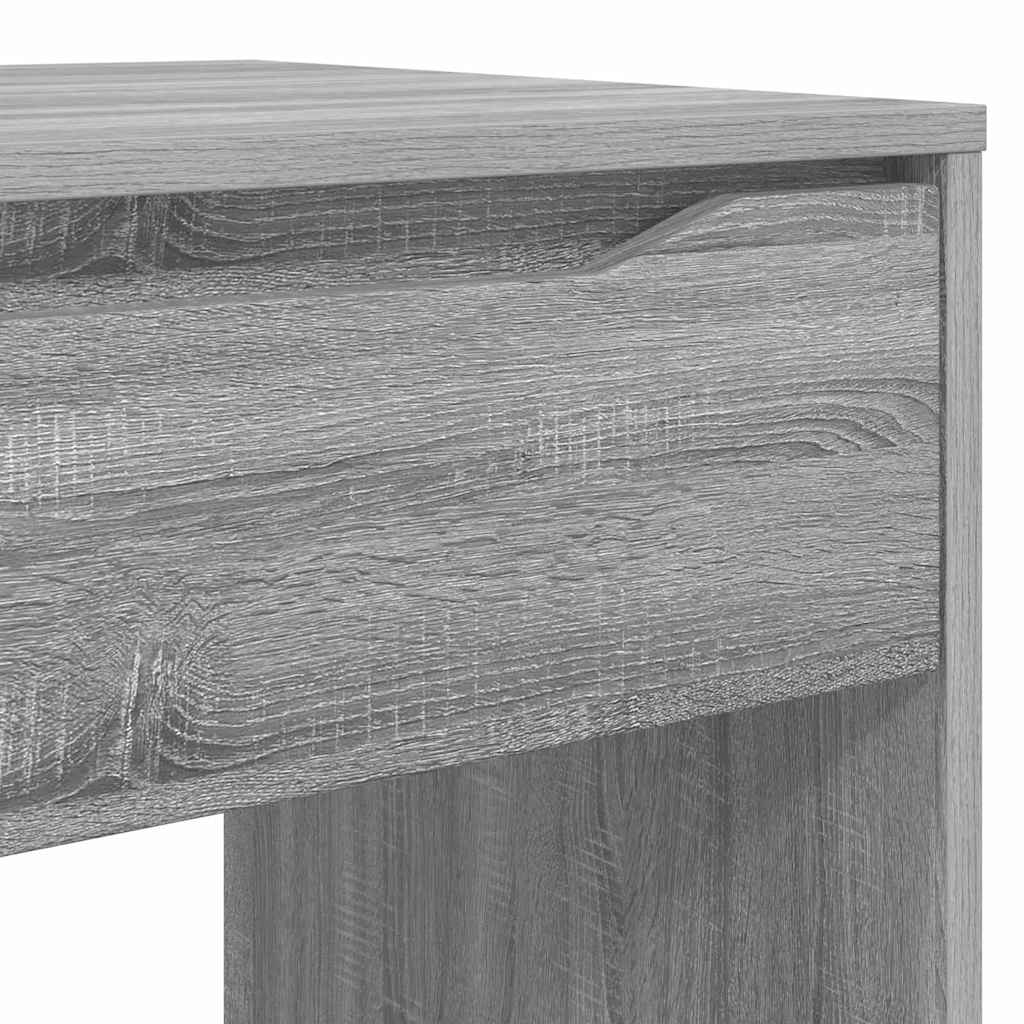 Bureau met lade Grijs Sonoma 100 x 50 x 78 cm Bewerkt hout