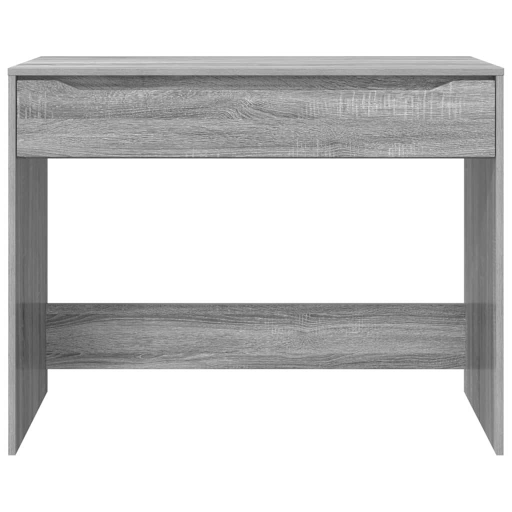 Bureau met lade Grijs Sonoma 100 x 50 x 78 cm Bewerkt hout