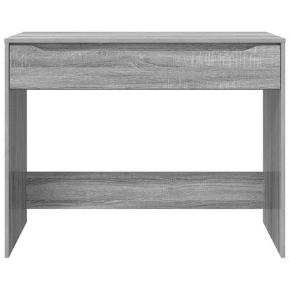 Bureau met lade Grijs Sonoma 100 x 50 x 78 cm Bewerkt hout
