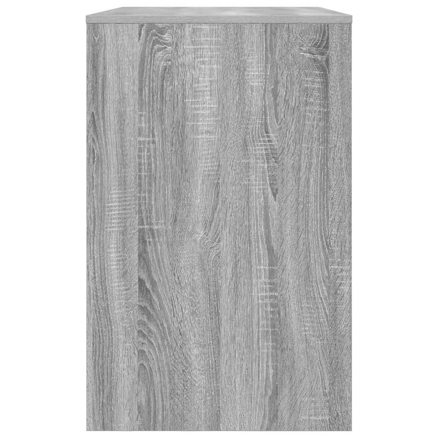 Bureau met lade Grijs Sonoma 100 x 50 x 78 cm Bewerkt hout