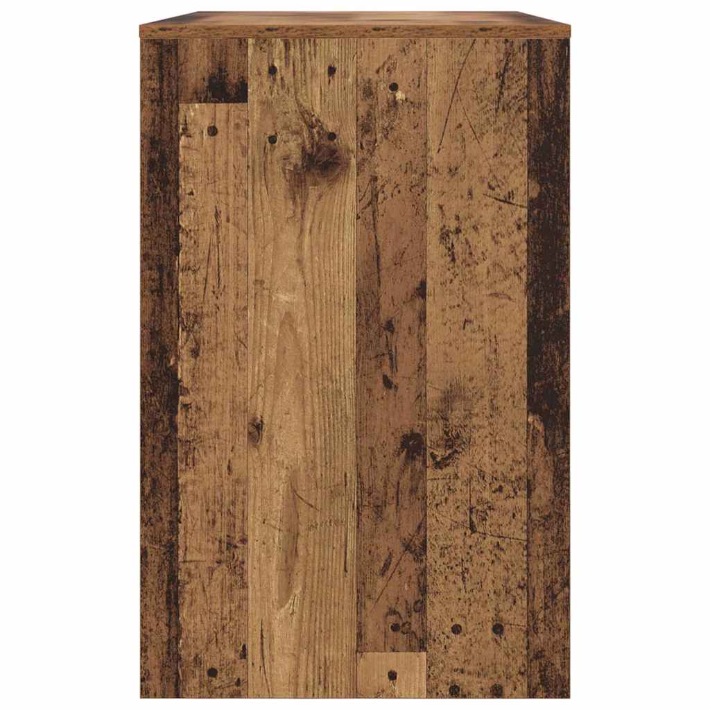 Bureau met lade Oud Hout 100 x 50 x 78 cm Bewerkt hout