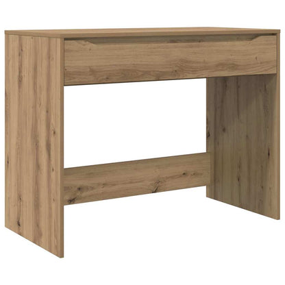 Bureau met lade Artisan Eiken 100 x 50 x 78 cm Bewerkt hout