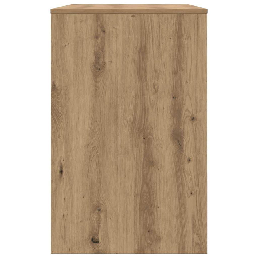 Bureau met lade Artisan Eiken 100 x 50 x 78 cm Bewerkt hout