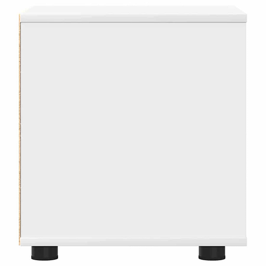 Badkamer Kast Wit 40,5 x 40 x 44 cm Bewerkt hout