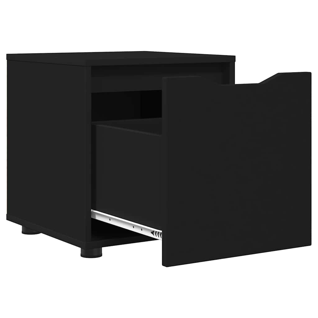 Badkamer Kast Zwart 40,5 x 40 x 44 cm Bewerkt hout