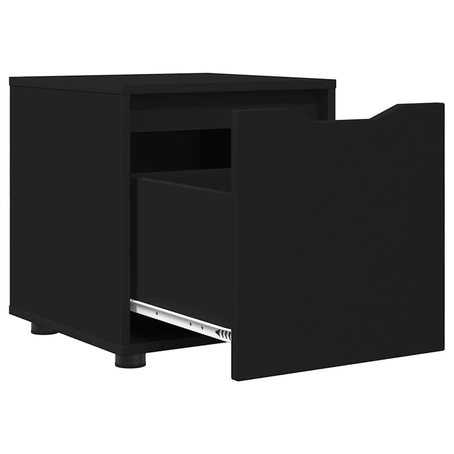 Badkamer Kast Zwart 40,5 x 40 x 44 cm Bewerkt hout