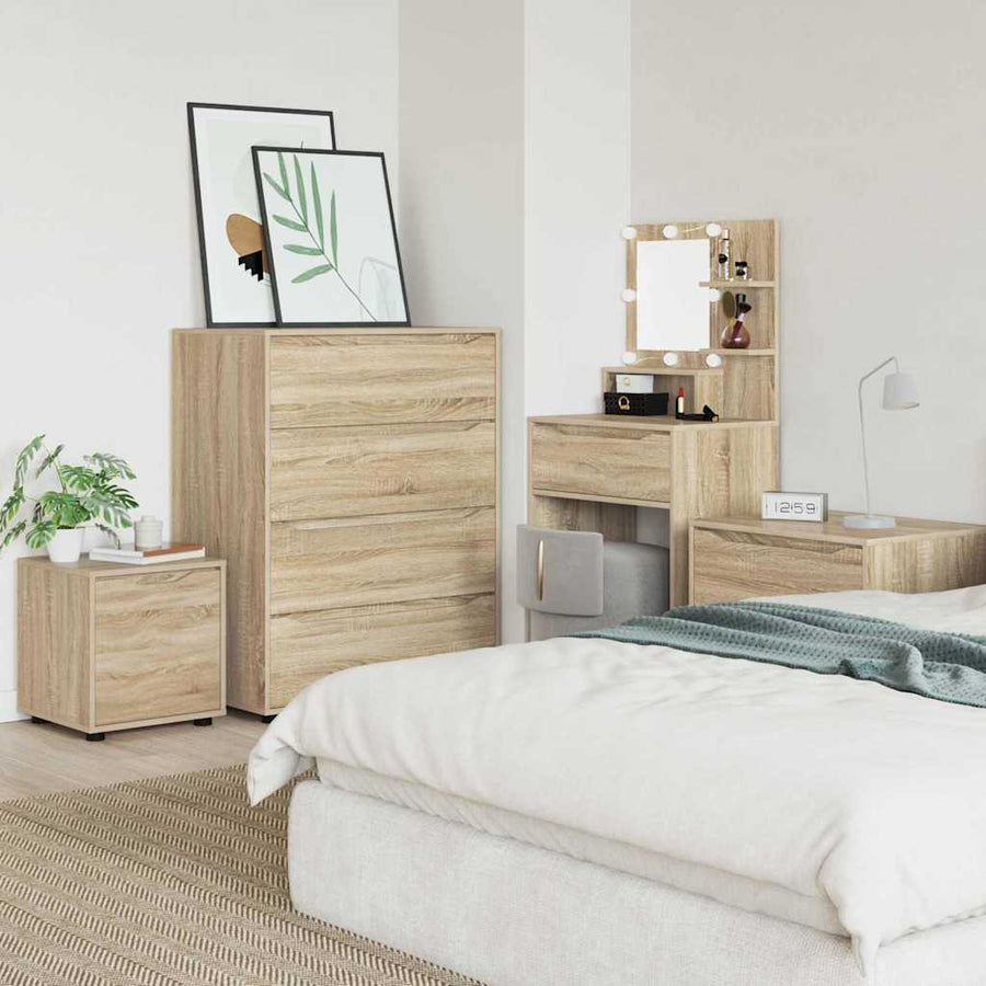 Badkamer Kast Sonoma Eiken 40,5 x 40 x 44 cm Bewerkt hout