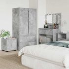 Badkamerkast beton grijs 40,5x40x44 cm