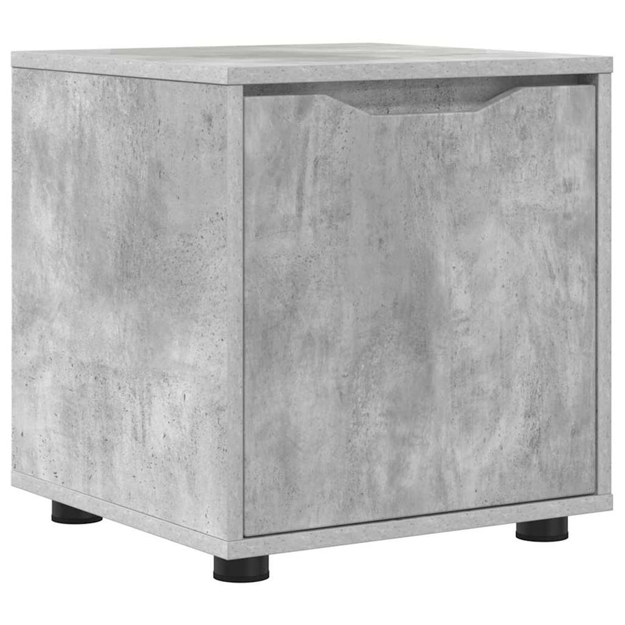 Badkamer Kast Beton Grijs 40,5 x 40 x 44 cm Bewerkt hout