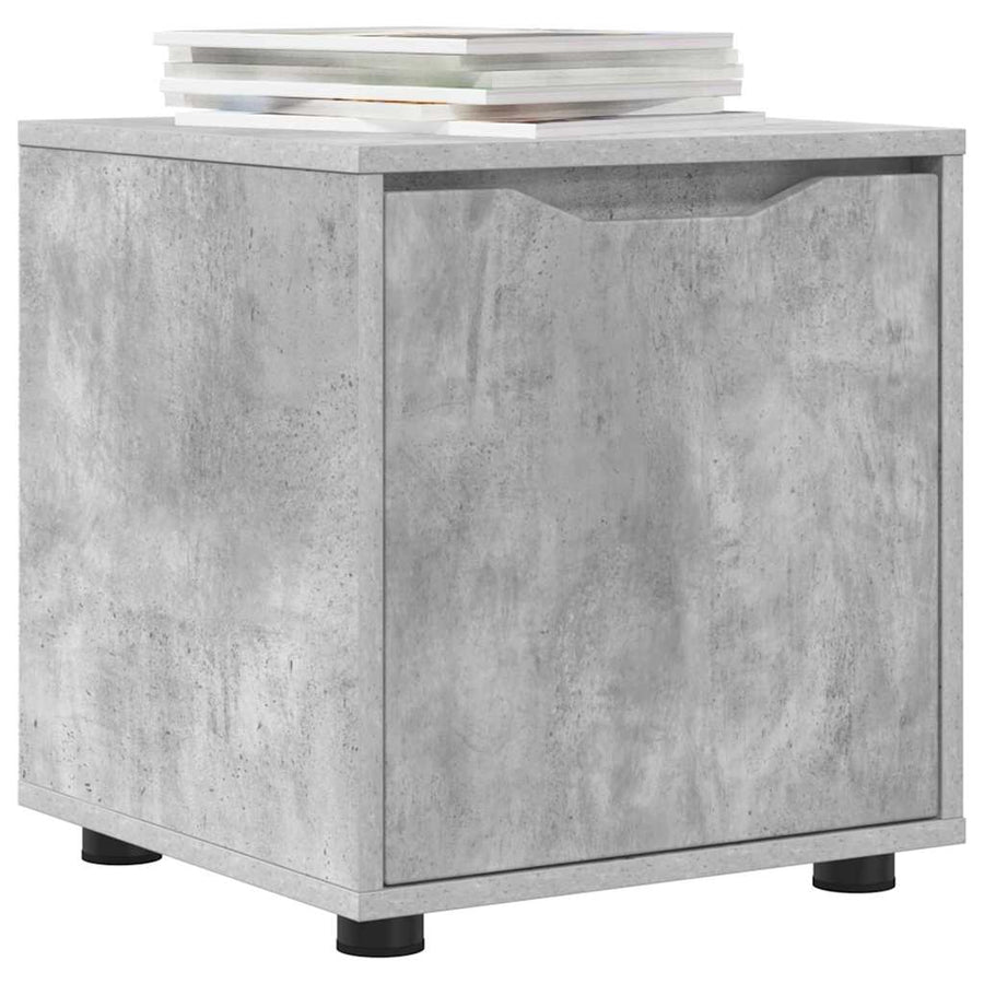 Badkamer Kast Beton Grijs 40,5 x 40 x 44 cm Bewerkt hout