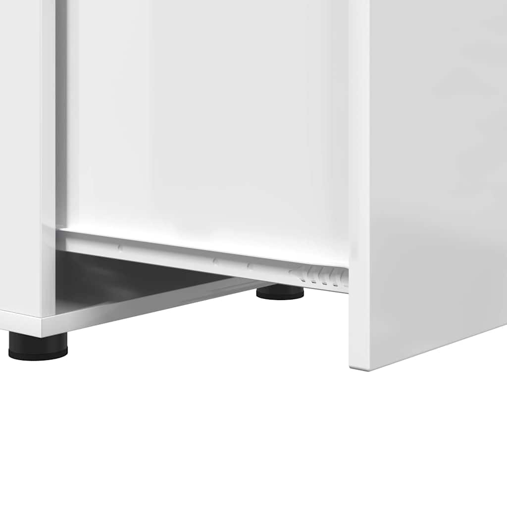 Badkamer Kast Hoogglans wit 40,5 x 40 x 44 cm Bewerkt hout