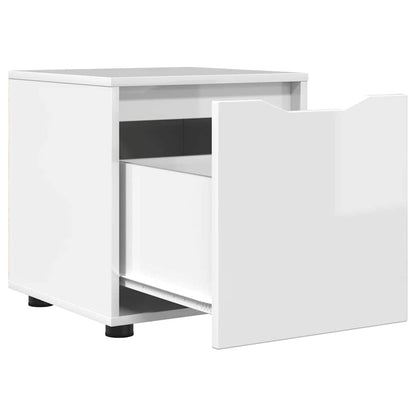 Badkamer Kast Hoogglans wit 40,5 x 40 x 44 cm Bewerkt hout