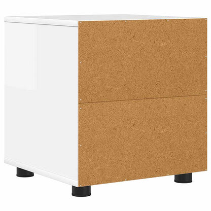 Badkamer Kast Hoogglans wit 40,5 x 40 x 44 cm Bewerkt hout