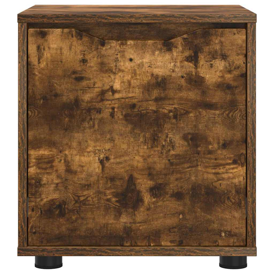 Badkamer Kast Gerookt eiken 40,5 x 40 x 44 cm Bewerkt hout