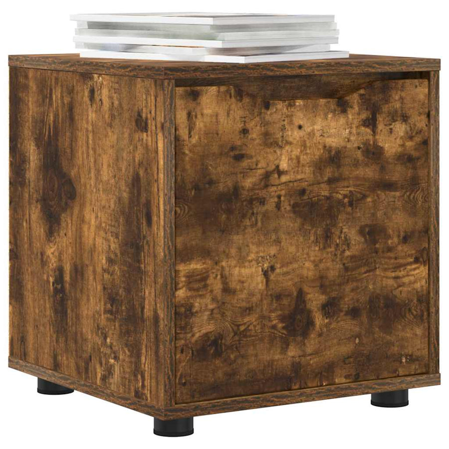 Badkamer Kast Gerookt eiken 40,5 x 40 x 44 cm Bewerkt hout