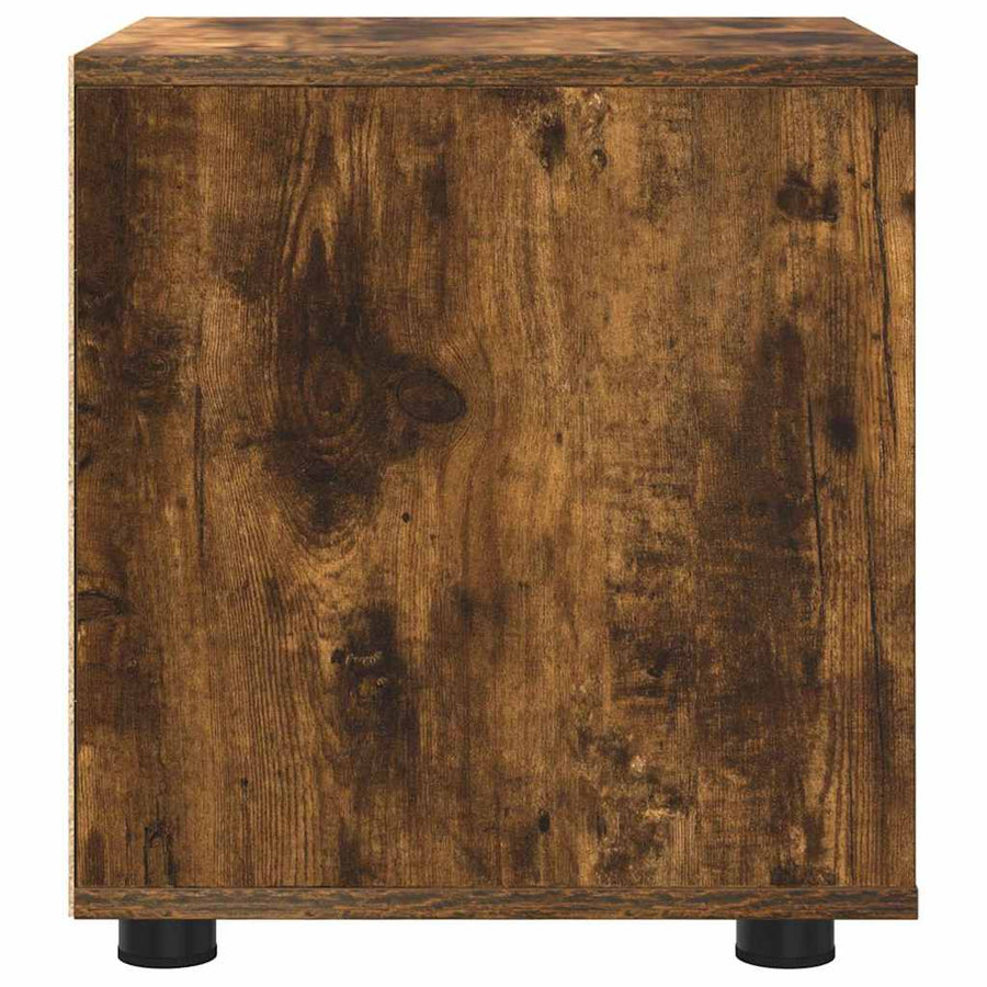 Badkamer Kast Gerookt eiken 40,5 x 40 x 44 cm Bewerkt hout