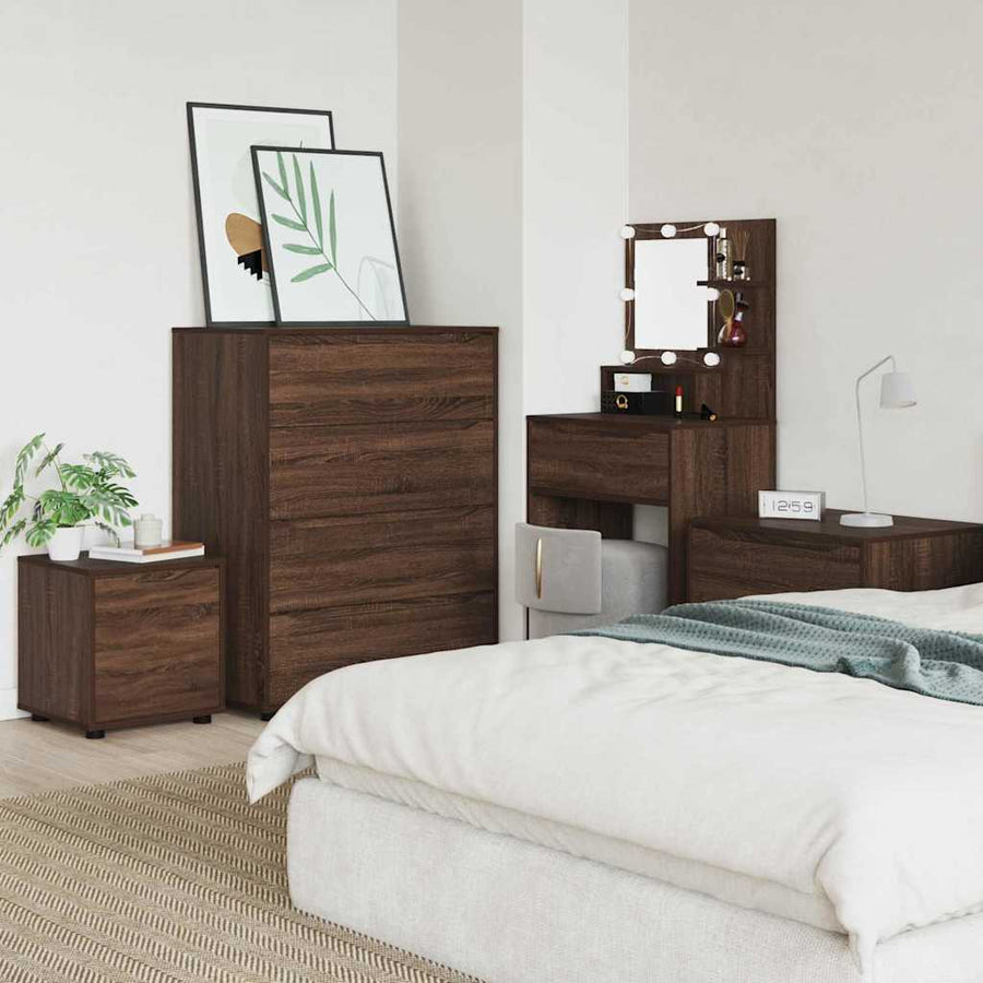 Badkamer Kast Bruin Eiken 40,5 x 40 x 44 cm Bewerkt hout