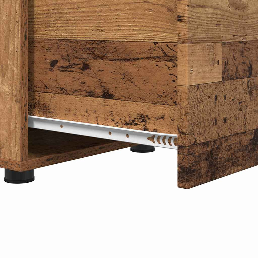 Badkamer Kast Oud Hout 40,5 x 40 x 44 cm Bewerkt hout
