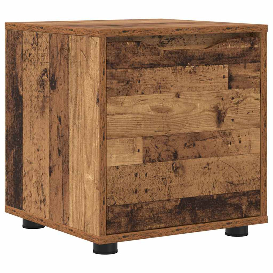 Badkamer Kast Oud Hout 40,5 x 40 x 44 cm Bewerkt hout
