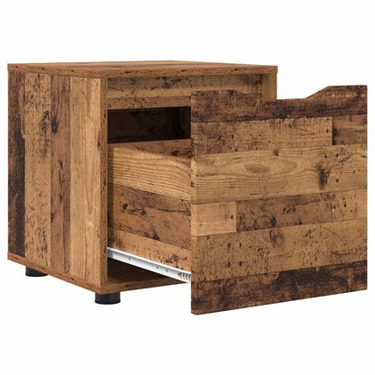 Badkamer Kast Oud Hout 40,5 x 40 x 44 cm Bewerkt hout