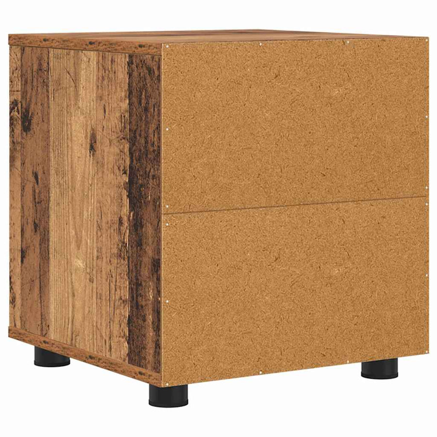 Badkamer Kast Oud Hout 40,5 x 40 x 44 cm Bewerkt hout