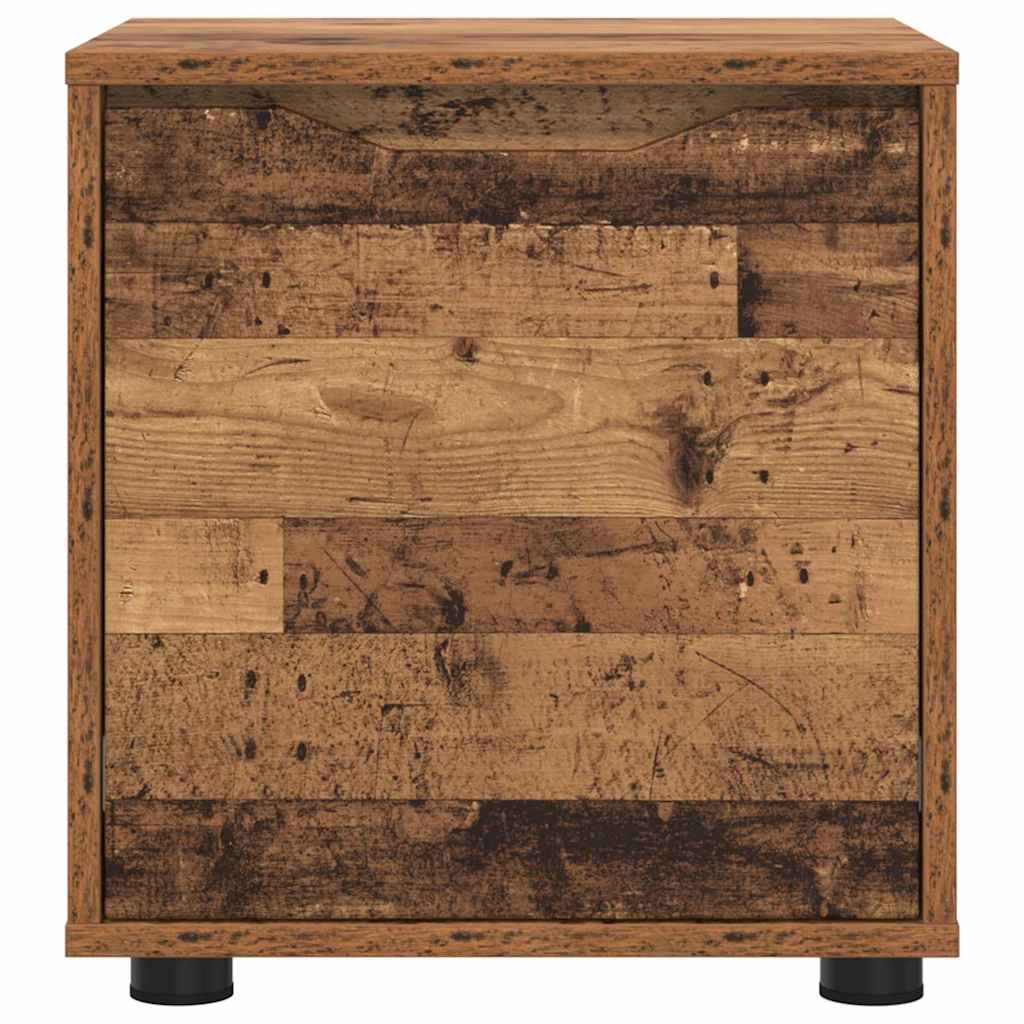 Badkamer Kast Oud Hout 40,5 x 40 x 44 cm Bewerkt hout