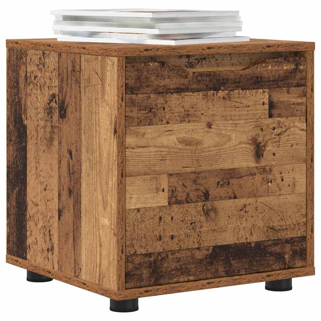 Badkamer Kast Oud Hout 40,5 x 40 x 44 cm Bewerkt hout