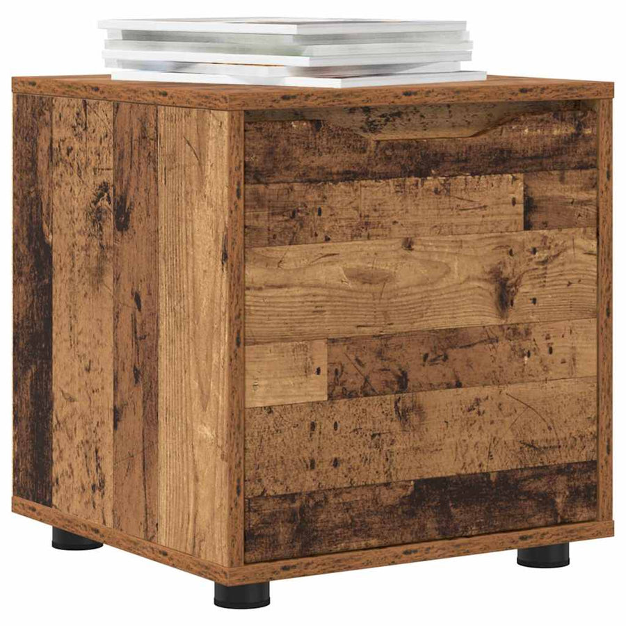 Badkamer Kast Oud Hout 40,5 x 40 x 44 cm Bewerkt hout