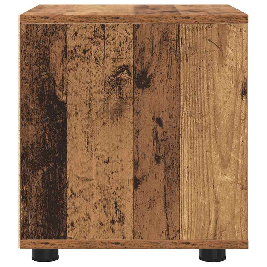 Badkamer Kast Oud Hout 40,5 x 40 x 44 cm Bewerkt hout