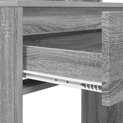 Slaapkamer Kaptafels met lade Grijs Sonoma 80 x 39,6 x 135 cm