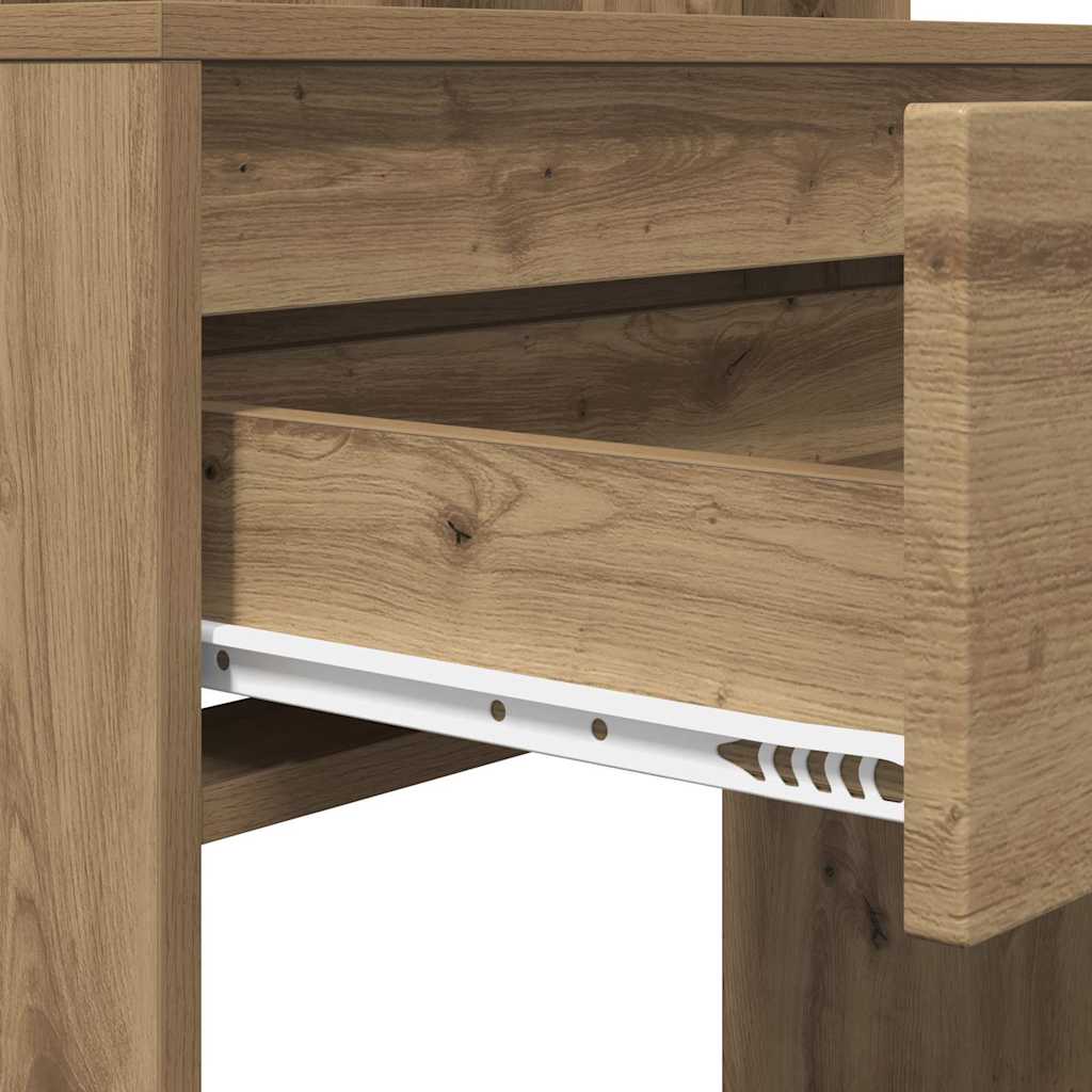 Slaapkamer Kaptafels met lade Artisan Eiken 80 x 39,6 x 135 cm
