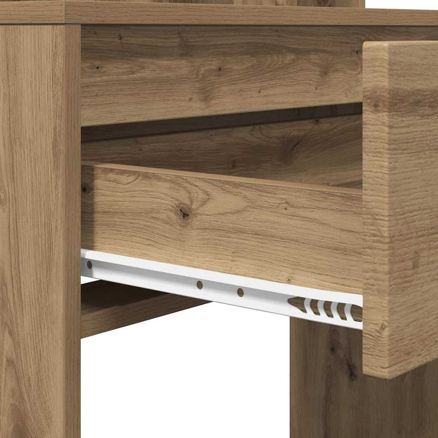 Slaapkamer Kaptafels met lade Artisan Eiken 80 x 39,6 x 135 cm