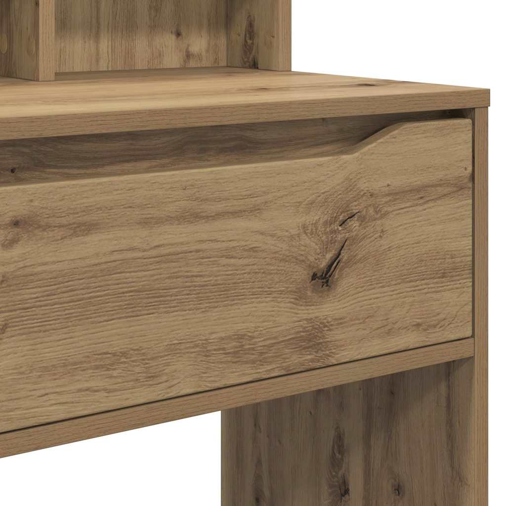 Slaapkamer Kaptafels met lade Artisan Eiken 80 x 39,6 x 135 cm