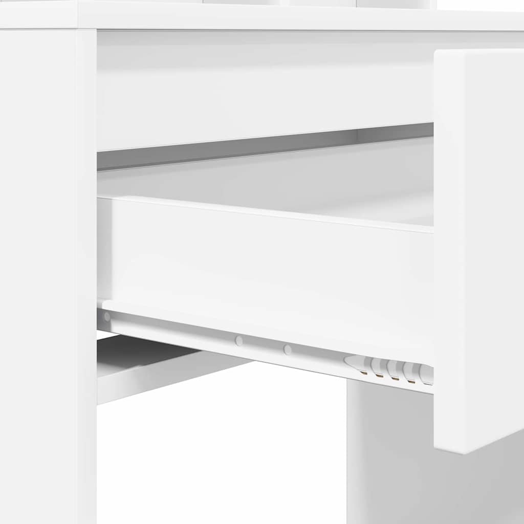 Slaapkamer Kaptafels Wit 80 x 39,6 x 135 cm Bewerkt hout