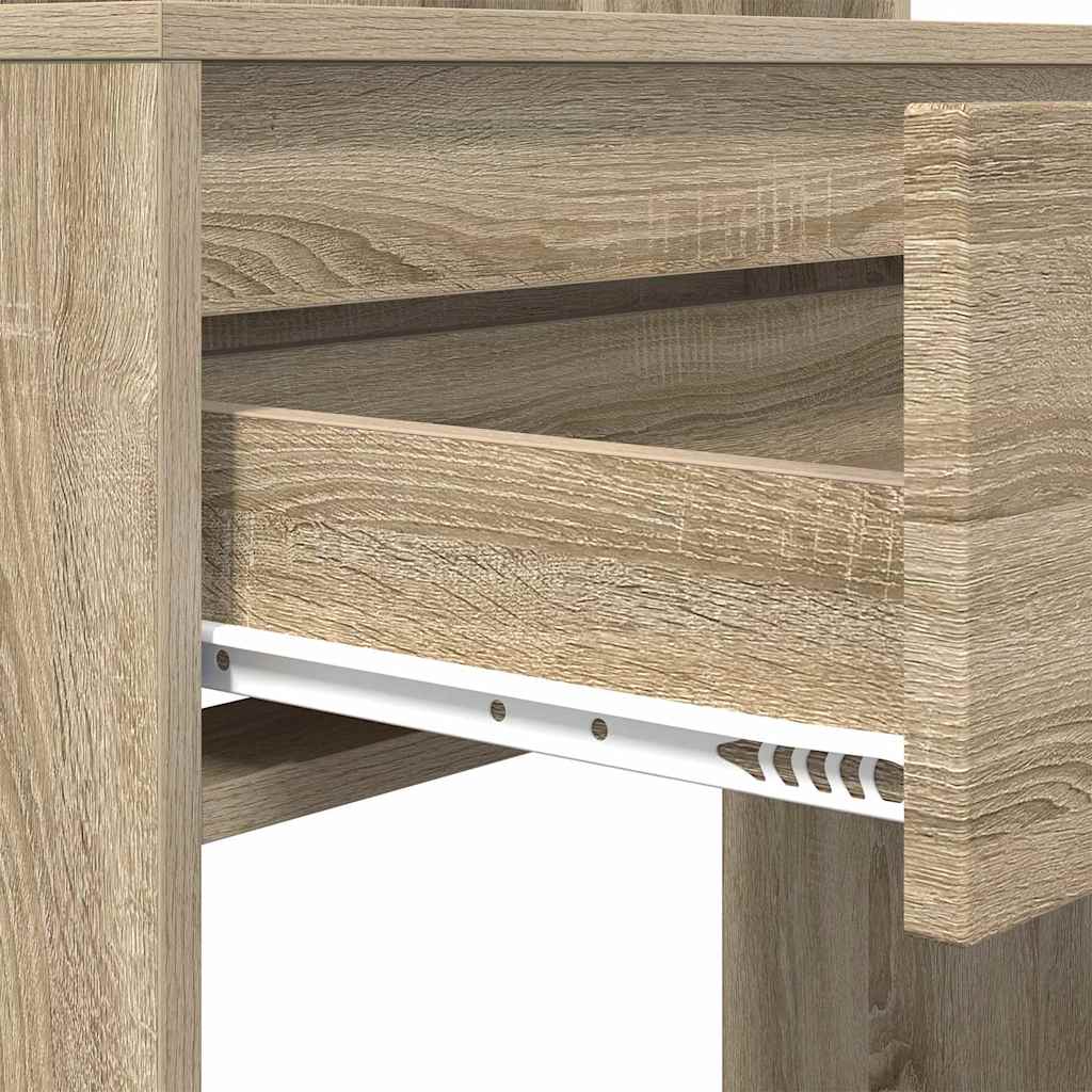 Slaapkamer Kaptafels met lade Sonoma Eiken 80 x 39,6 x 135 cm