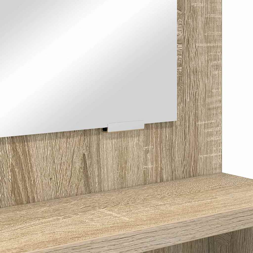 Slaapkamer Kaptafels met lade Sonoma Eiken 80 x 39,6 x 135 cm
