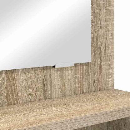 Slaapkamer Kaptafels met lade Sonoma Eiken 80 x 39,6 x 135 cm
