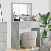 Kaptafel beton grijs 80x39,5x135 cm