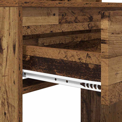 Slaapkamer Kaptafels Oud Hout 80 x 39,6 x 135 cm Bewerkt hout