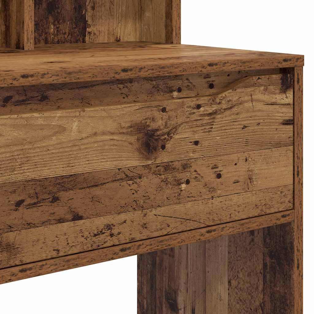 Slaapkamer Kaptafels Oud Hout 80 x 39,6 x 135 cm Bewerkt hout