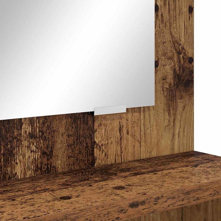 Slaapkamer Kaptafels Oud Hout 80 x 39,6 x 135 cm Bewerkt hout