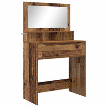 Slaapkamer Kaptafels Oud Hout 80 x 39,6 x 135 cm Bewerkt hout
