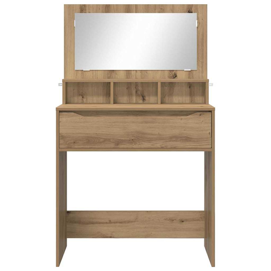 Slaapkamer Kaptafels met lade Artisan Eiken 80 x 39,6 x 135 cm