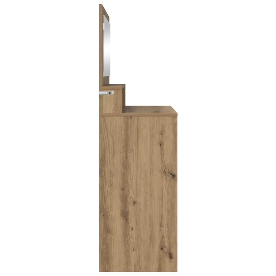 Slaapkamer Kaptafels met lade Artisan Eiken 80 x 39,6 x 135 cm