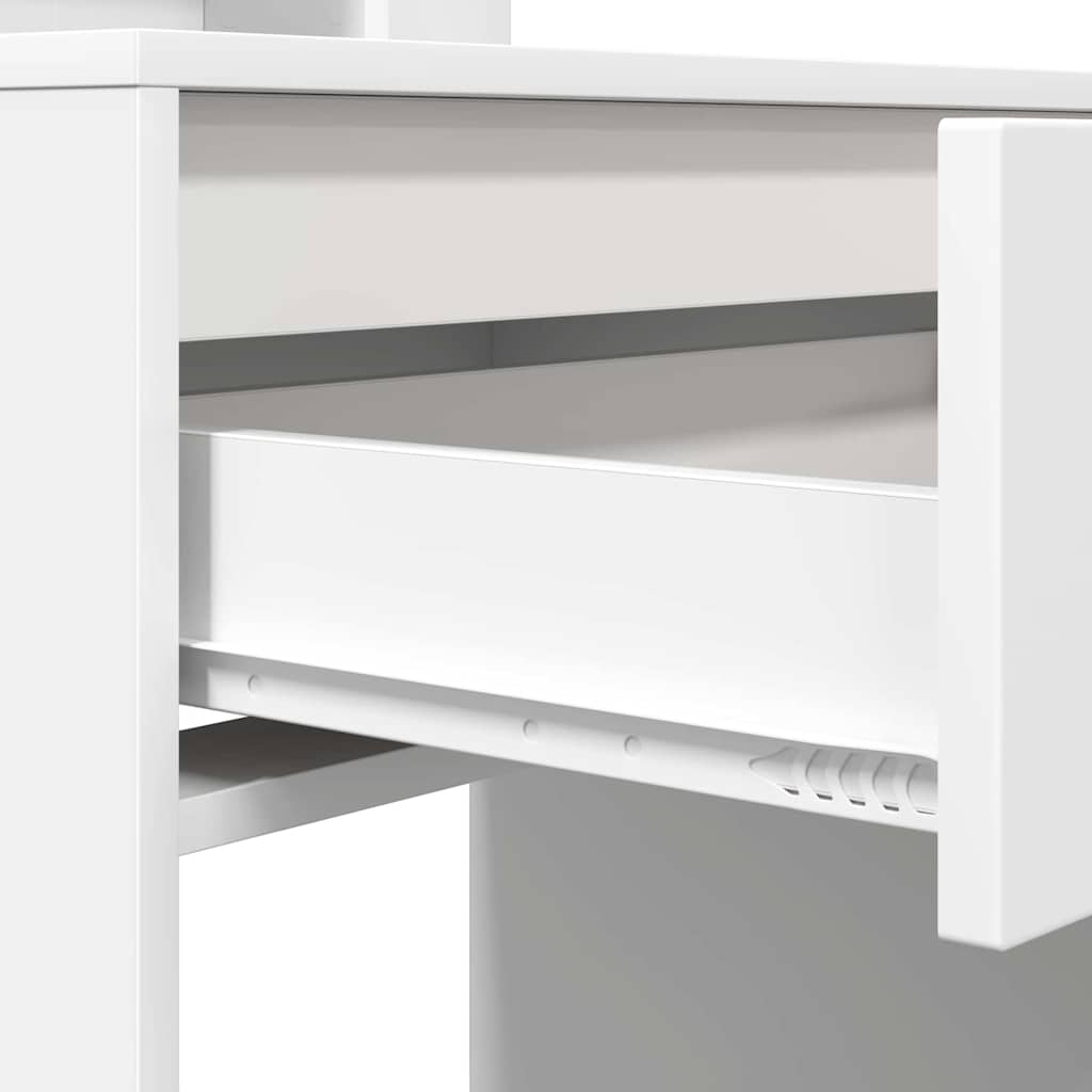 Slaapkamer Kaptafels Wit 80 x 39,6 x 135 cm Bewerkt hout