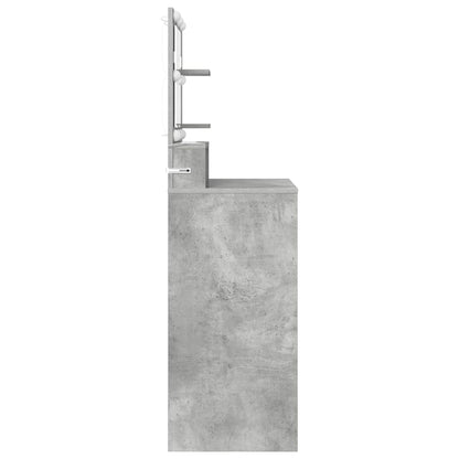 Slaapkamer Kaptafels met lade Beton Grijs 80 x 39,6 x 135 cm
