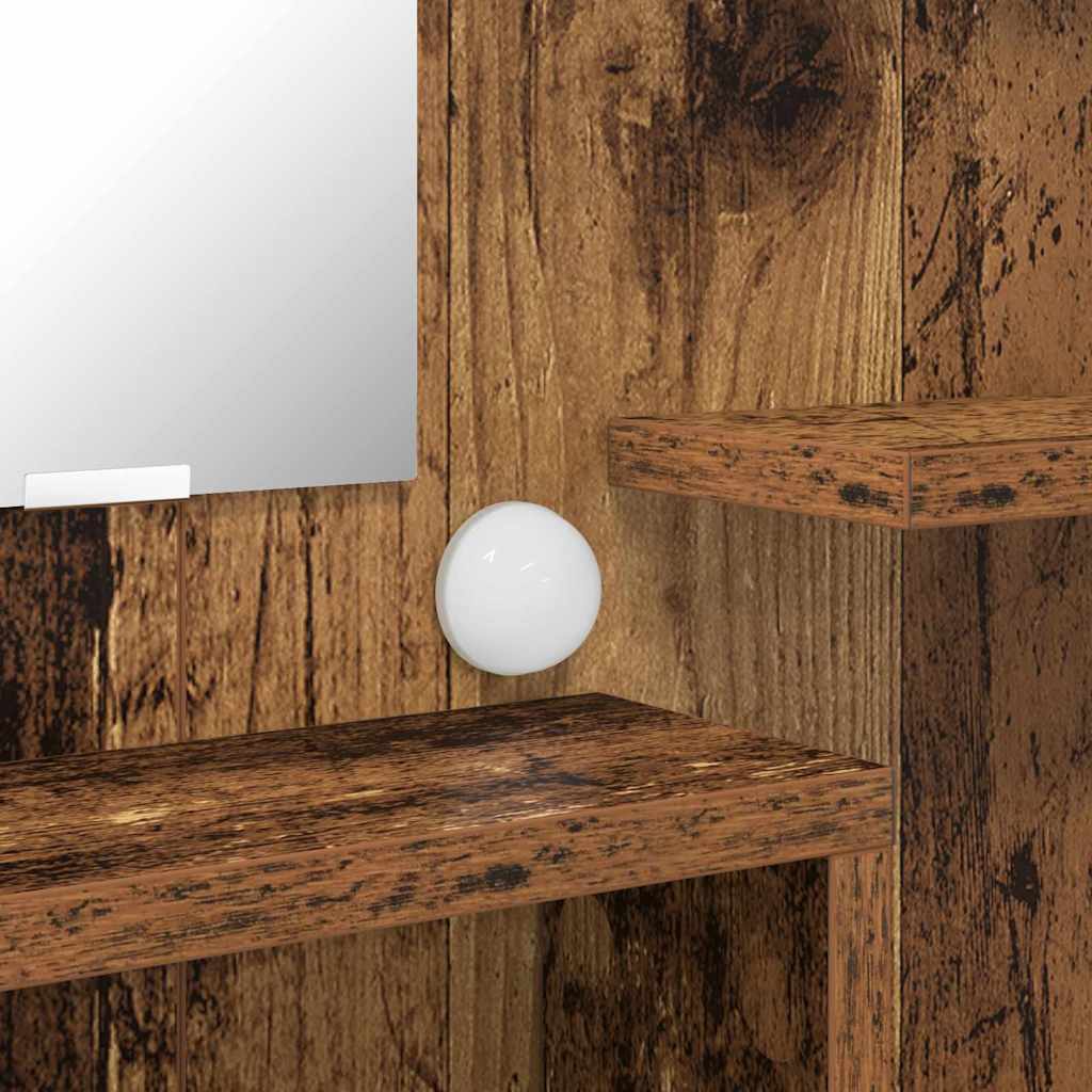 Slaapkamer Kaptafels Oud Hout 80 x 39,6 x 135 cm Bewerkt hout