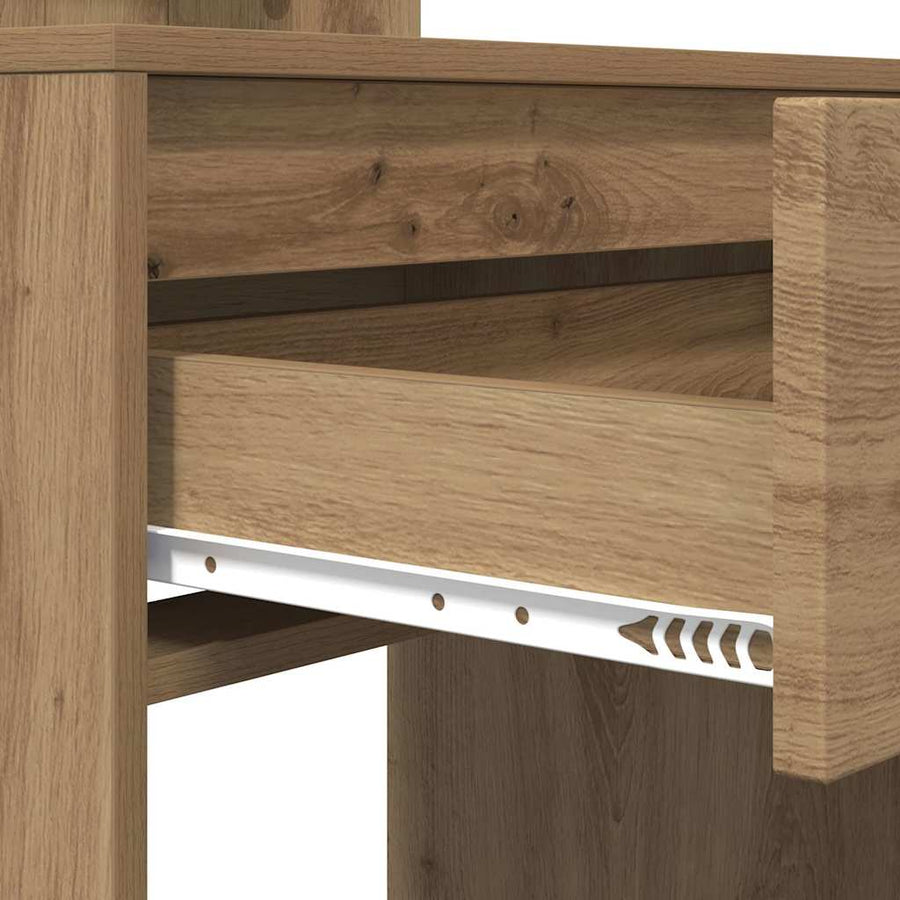 Slaapkamer Kaptafels met lade Artisan Eiken 80 x 39,6 x 135 cm